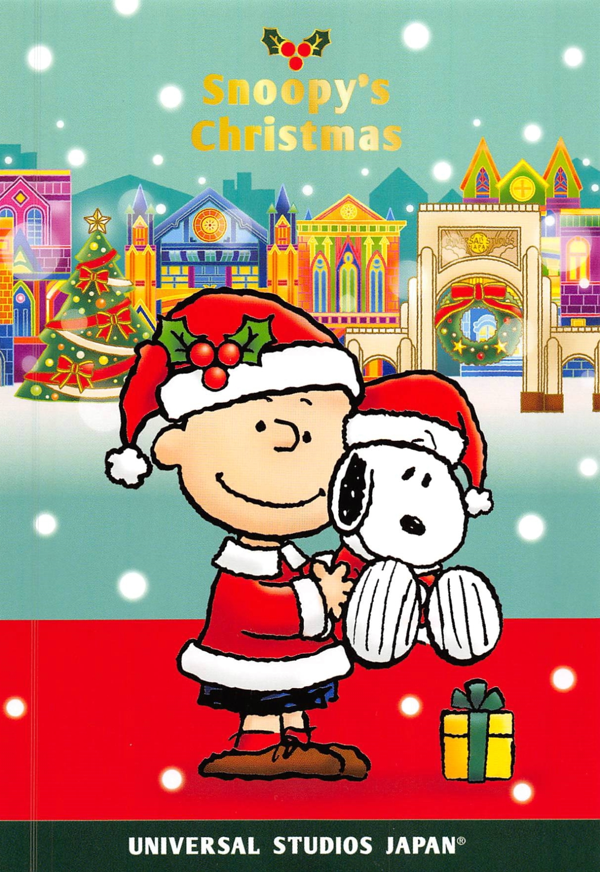 JAPAN – Merry Christmas – MY PEANUTS GANG AND SNOOPY POSTCARD COLLECTION